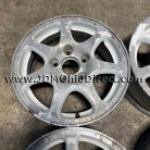 JDM EK9 Civic Type R White 5 Lug Wheels